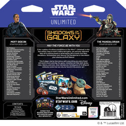 Star Wars: Unlimited - Shadows of the Galaxy Two-Player Starter Kit (ONLINE ORDER ONLY)