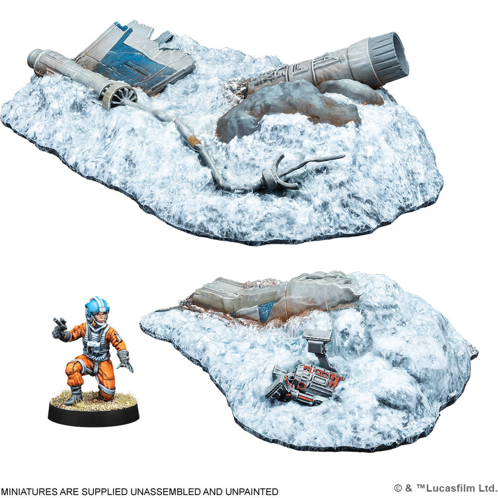 Star Wars Legion: Crashed X-wing Battlefield Expansion (ONLINE ORDER ONLY)