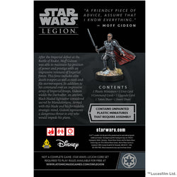 Star Wars Legion: Moff Gideon Commander Expansion (ONLINE ORDER ONLY)