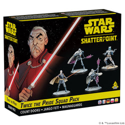 Star Wars Shatterpoint: Twice the Pride - Count Dooku Squad Pack (ONLINE ORDER ONLY)