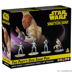 Star Wars Shatterpoint: This Party's Over: Mace Windu Squad Pack (ONLINE ORDER ONLY)