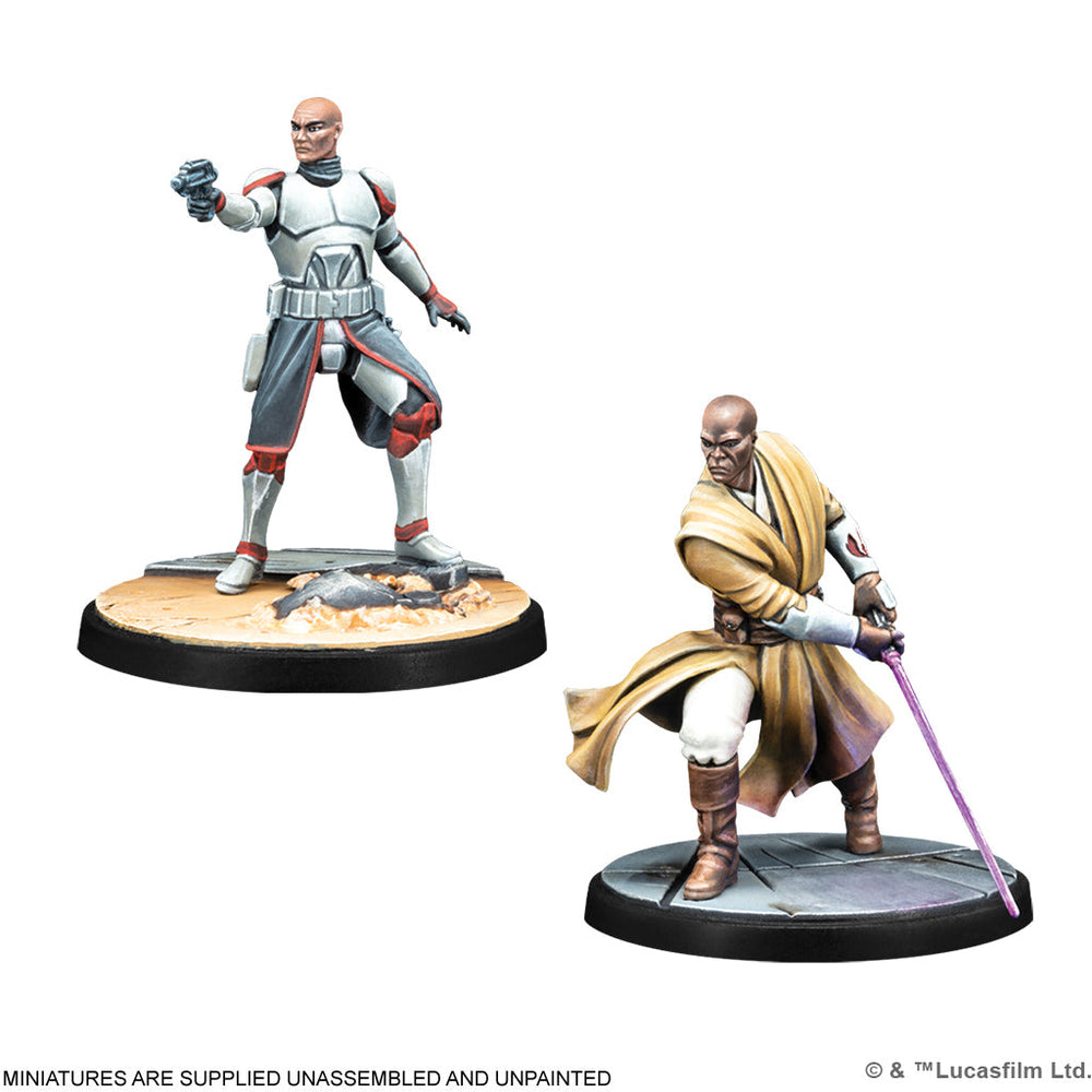 Star Wars Shatterpoint: This Party's Over: Mace Windu Squad Pack (ONLINE ORDER ONLY)