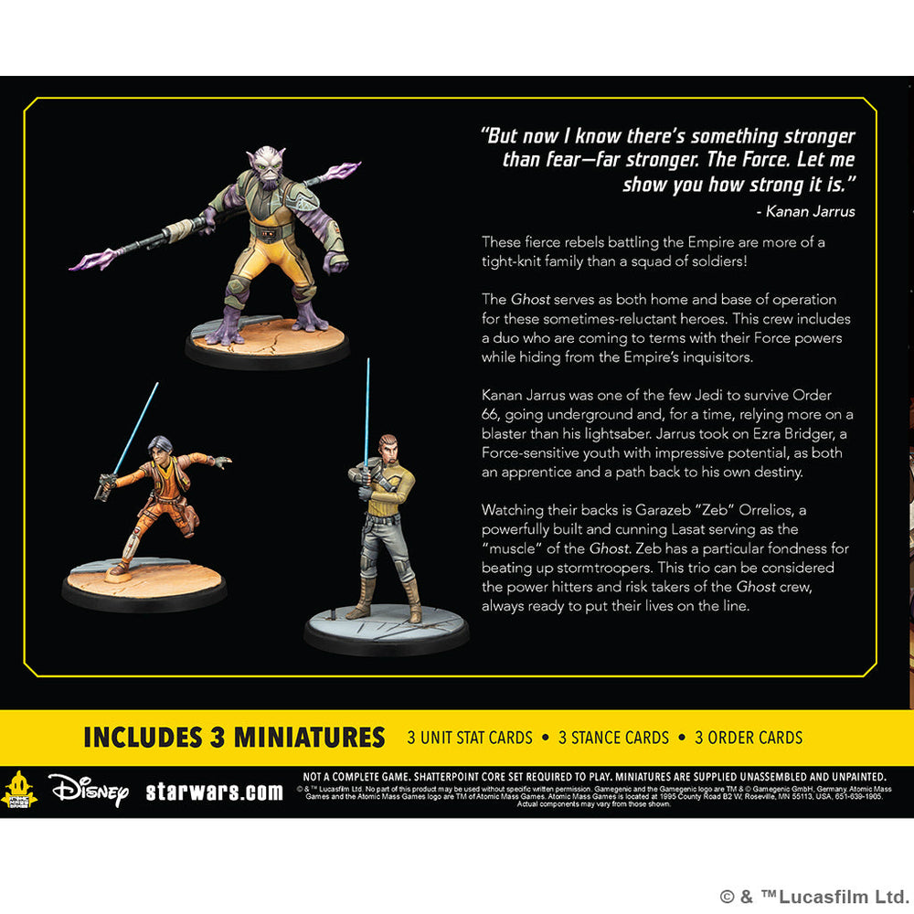 Star Wars Shatterpoint: Stronger Than Fear Squad Pack (ONLINE ORDER ONLY)