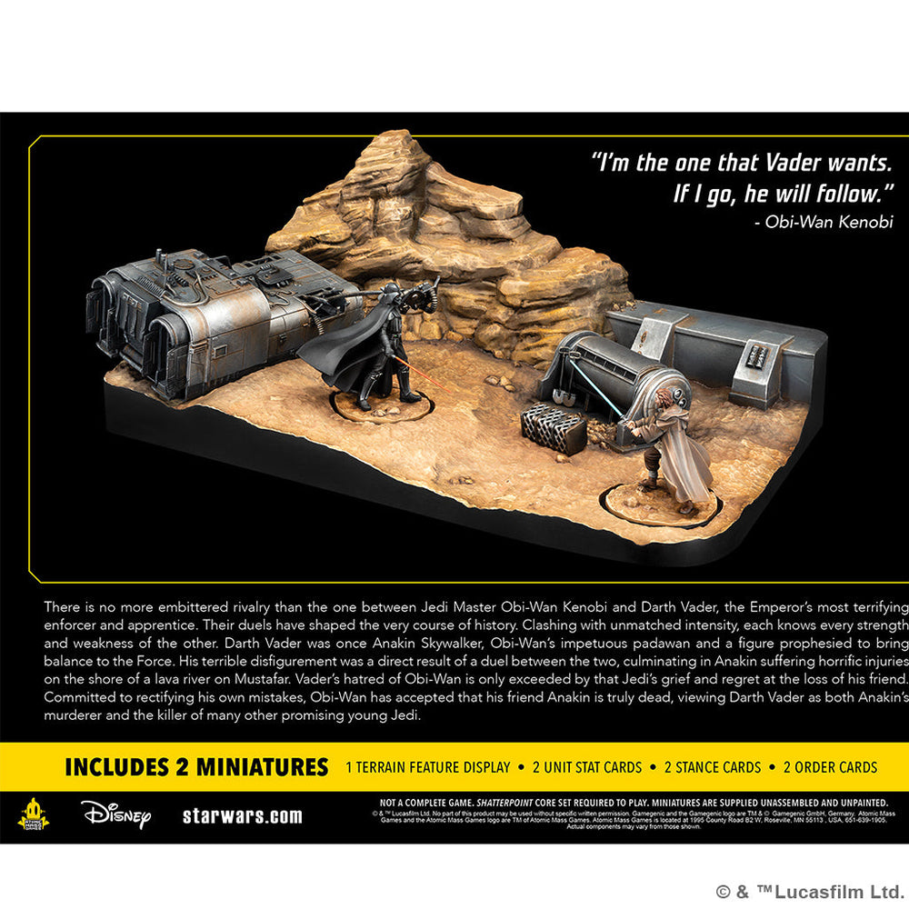 Star Wars Shatterpoint: You Cannot Run Duel Pack (ONLINE ORDER ONLY)