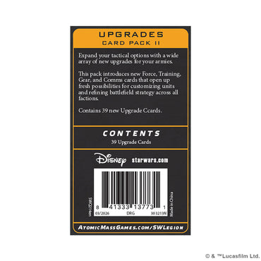 Star Wars Legion - Upgrades Card Pack II