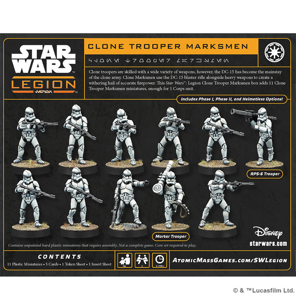 Star Wars Legion: Clone Trooper Marksmen (ONLINE ORDER ONLY)