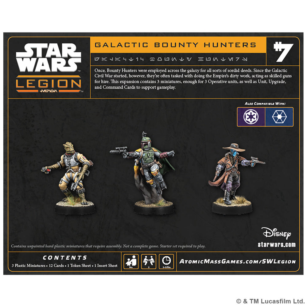 Star Wars Legion - Galactic Bounty Hunters (ONLINE ORDER ONLY)