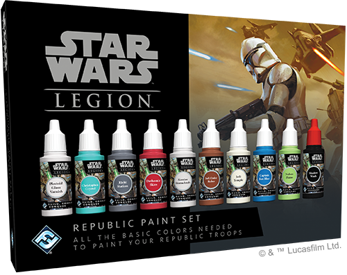 Star Wars: Legion - Republic Paint Set (ONLINE ORDER ONLY)