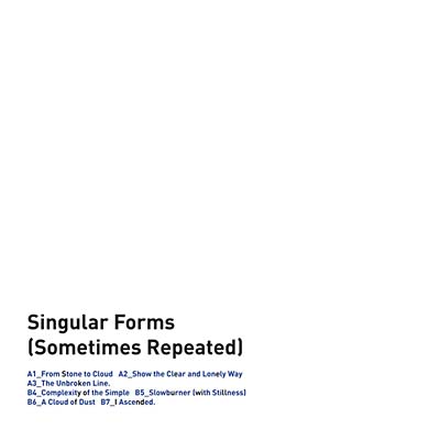 SYLVAIN CHAUVEAU - Singular Forms (Sometimes Repeated) [CD] (ONLINE ORDER ONLY)