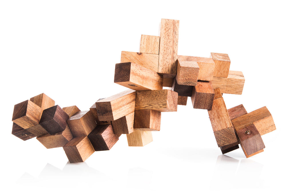 Twist Crystal Puzzle - Twist Wood Puzzle (Online Order Only)