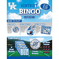Kentucky Wildcats NCAA Bingo Game (ONLINE ORDER ONLY)