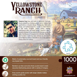 Yellowstone Ranch - Valley Ranch 1000 Piece Jigsaw Puzzle (ONLINE ORDER ONLY)