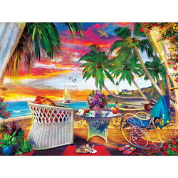 Paradise Beach - Paradise Breeze 550 Piece Jigsaw Puzzle (ONLINE ORDER ONLY)