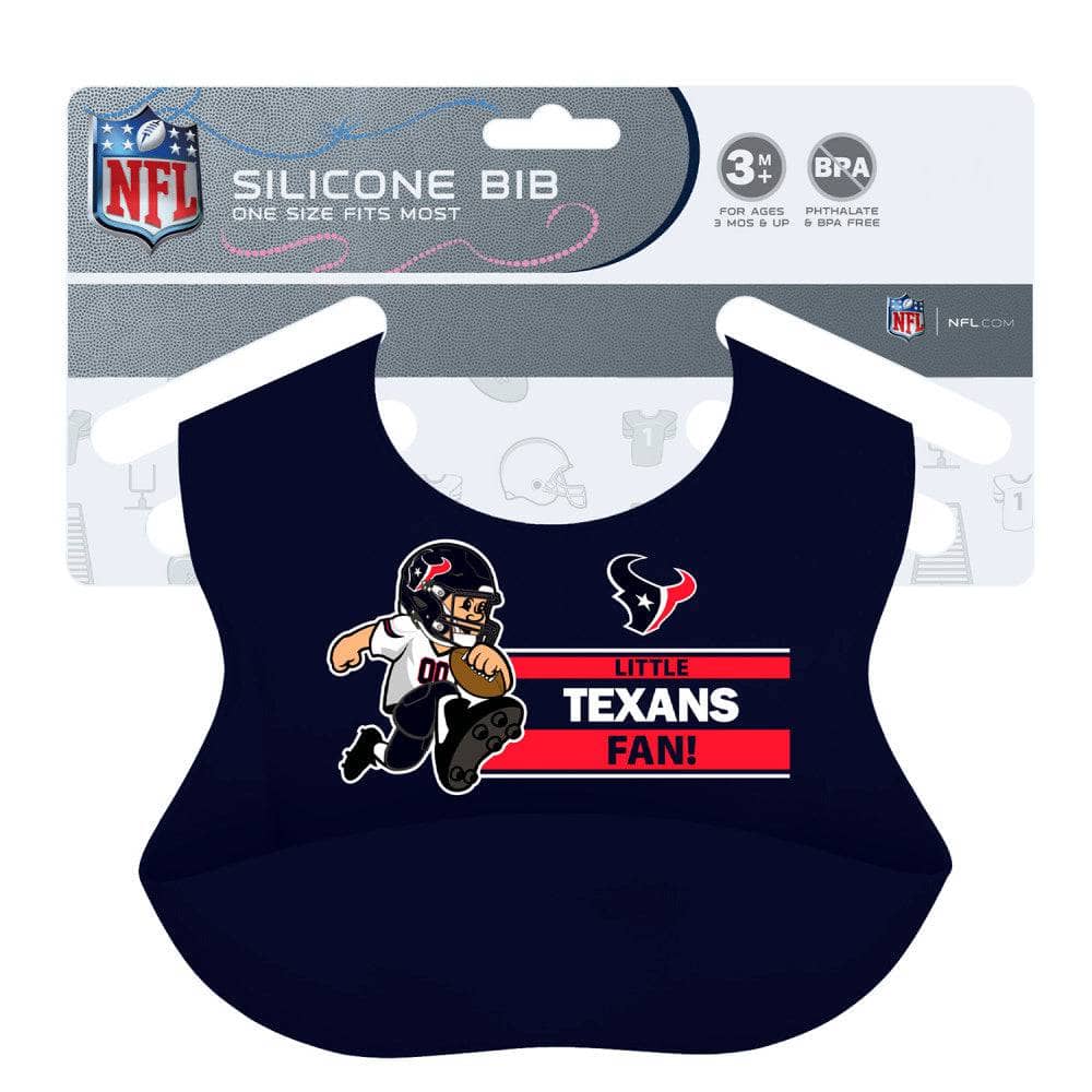 Houston Texans - NFL Silicone Bib (ONLINE ORDER ONLY)