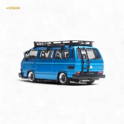 Mortal VW T3 Lowrider Blue - Accessories Included 1:64 (ONLINE ORDER ONLY)