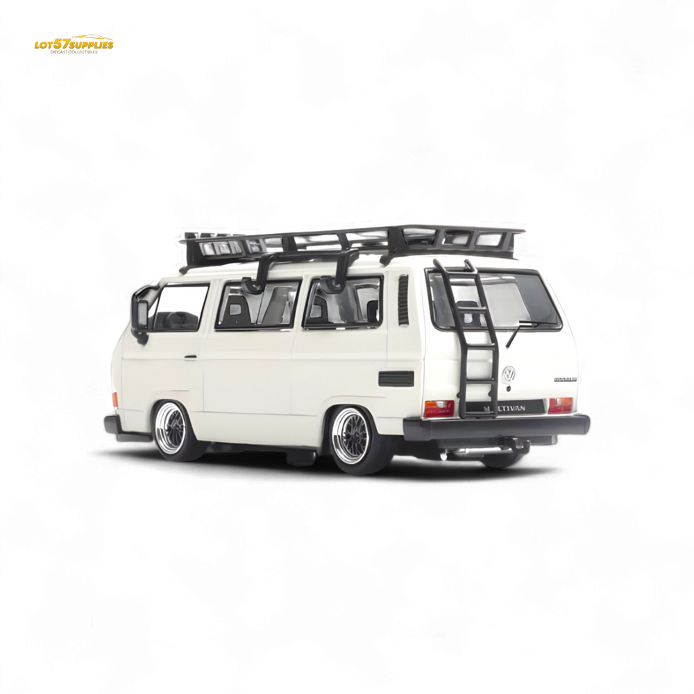 Mortal VW T3 Lowrider White - Accessories Included 1:64 (ONLINE ORDER ONLY)