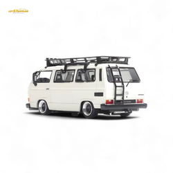 Mortal VW T3 Lowrider White - Accessories Included 1:64 (ONLINE ORDER ONLY)