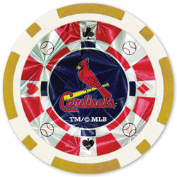 St. Louis Cardinals 20 Piece Poker Chips (ONLINE ORDER ONLY)
