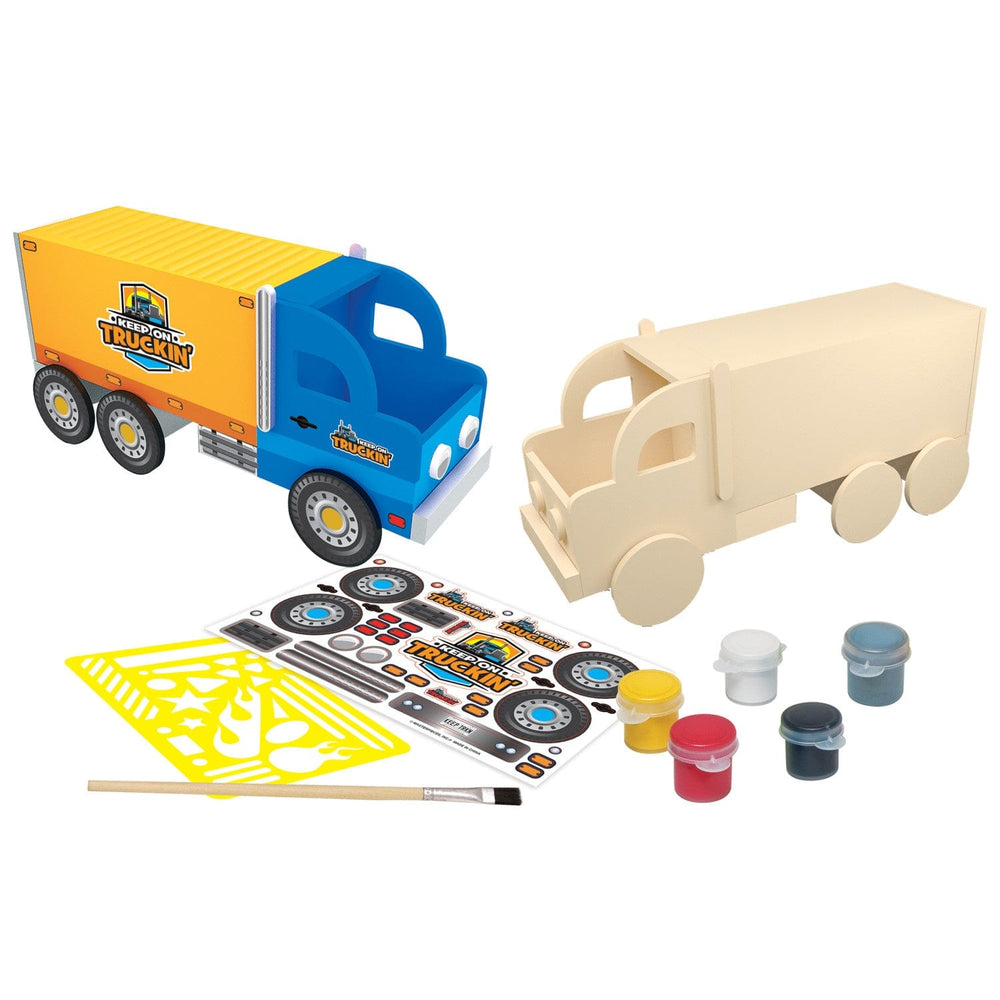 Semi Truck Wood Paint Set (ONLINE ORDER ONLY)