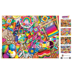Trendz - Hooked on Color 300 Piece EZ Grip Jigsaw Puzzle