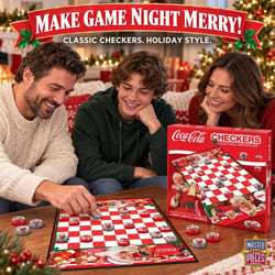 Coca-Cola Holiday Checkers Board Game