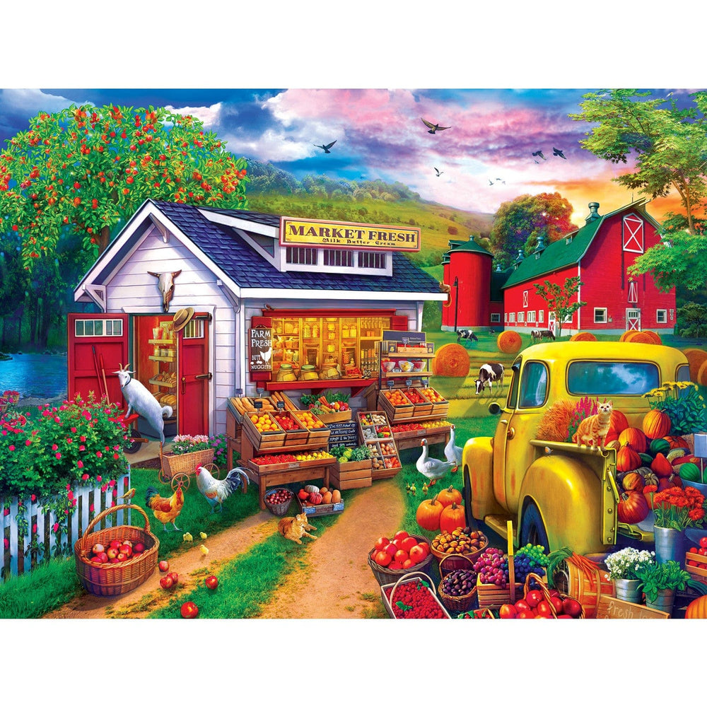 Farmer's Market - Market Fresh Morning 750 Piece Jigsaw Puzzle