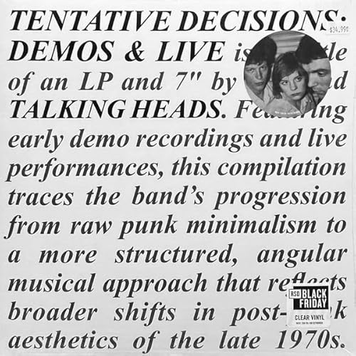 Tentative Decisions: 1974-1976 [Lp + 7"] [RSD 11.28.25] [Vinyl]