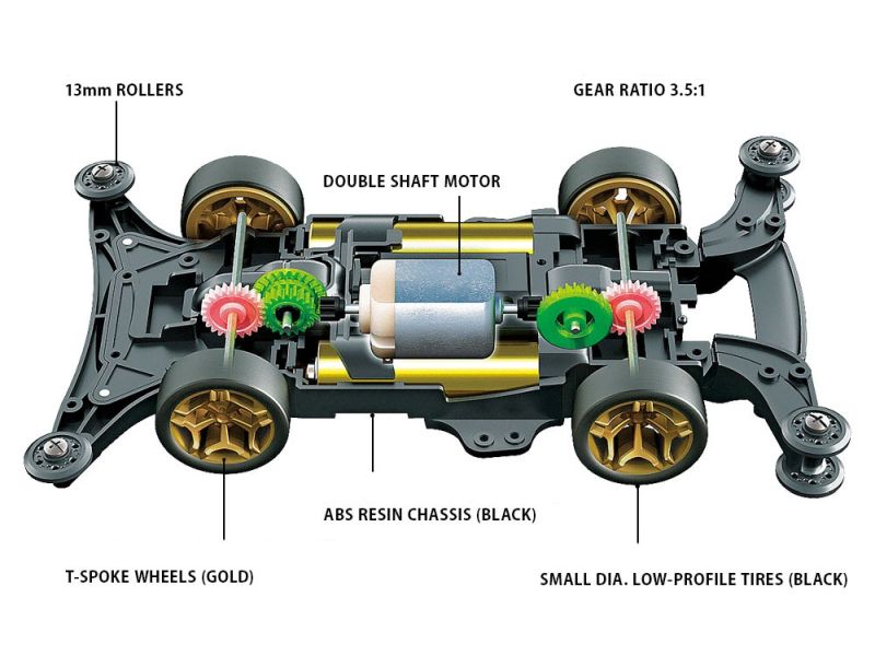 Tamiya JR Raizzan (ME Chassis)  18663 (ONLINE ORDER ONLY)