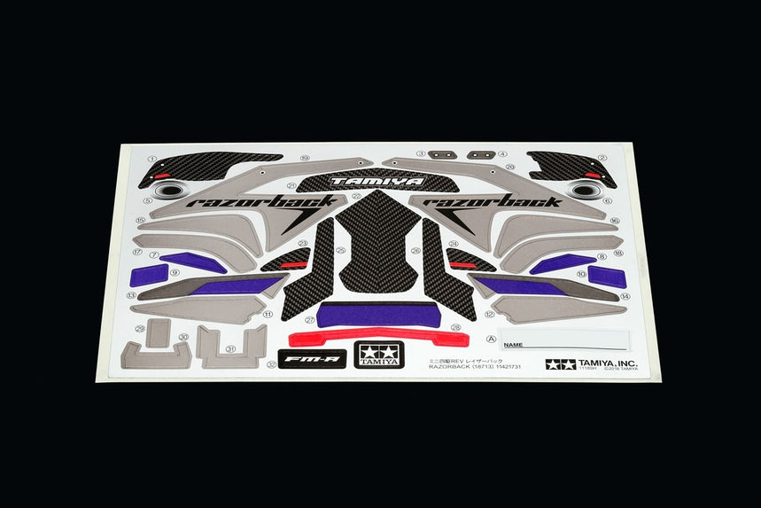 Tamiya JR Razorback, FM-A Chassis 18713 (ONLINE ORDER ONLY)