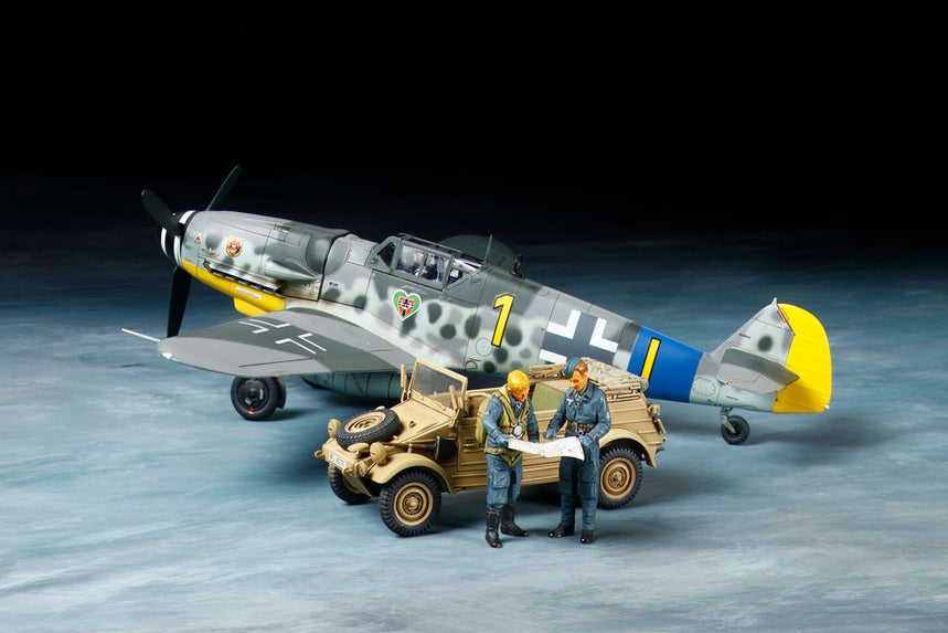 Tamiya 1/48 Messerschmitt Bf109 G-6 & Kubelwagen Type 82 Plastic (ONLINE ORDER ONLY)