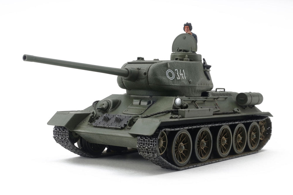 Tamiya Russian Medium Tank T34/85 Plastic Model Kit (ONLINE ORDER ONLY)