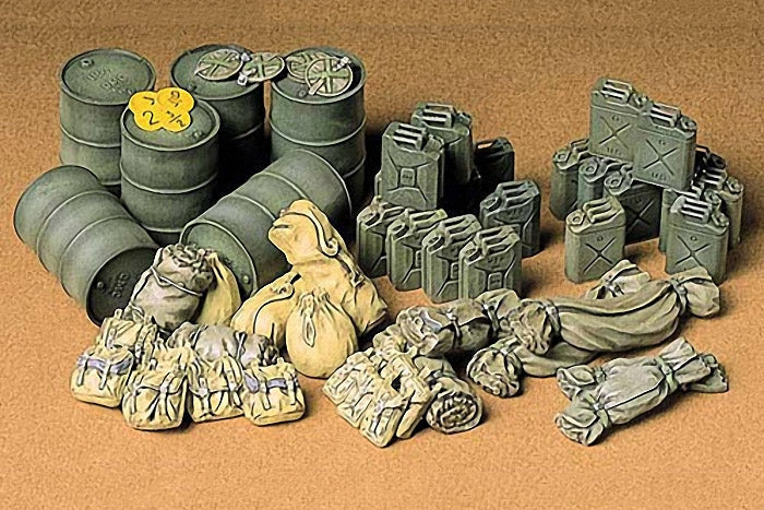 Tamiya Allied Vehicles Plastic Model Accessory Set for 1/35 Scale (ONLINE ORDER ONLY)