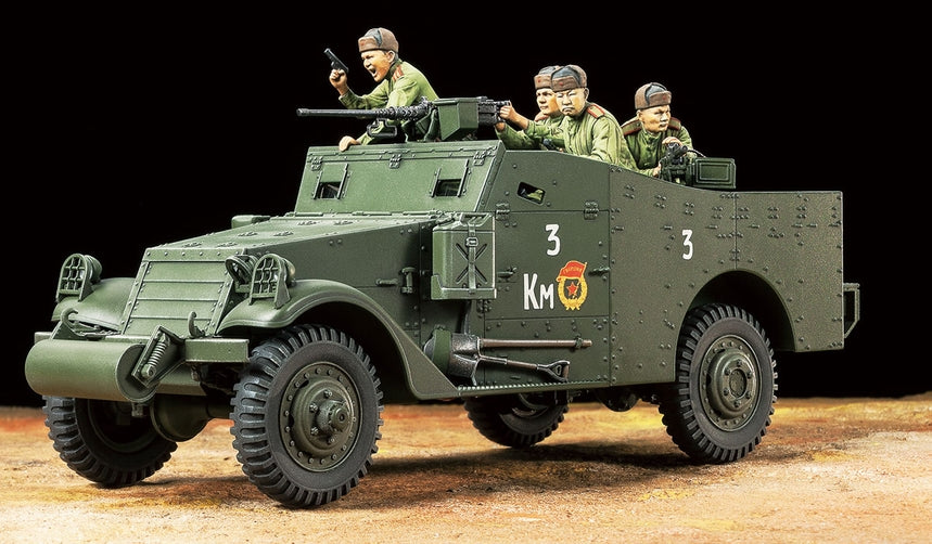 Tamiya 1/35 M3A1 Scout Car Plastic Model Kit (ONLINE ORDER ONLY)