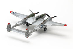 Tamiya 1/48 Aircraft Lockheed P-38 J Lightning Plastic Model Kit (ONLINE ORDER ONLY)