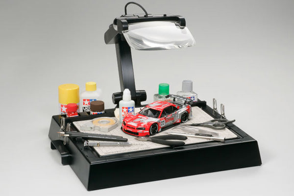 Tamiya Work Station with Magnifying Lens (ONLINE ORDER ONLY)