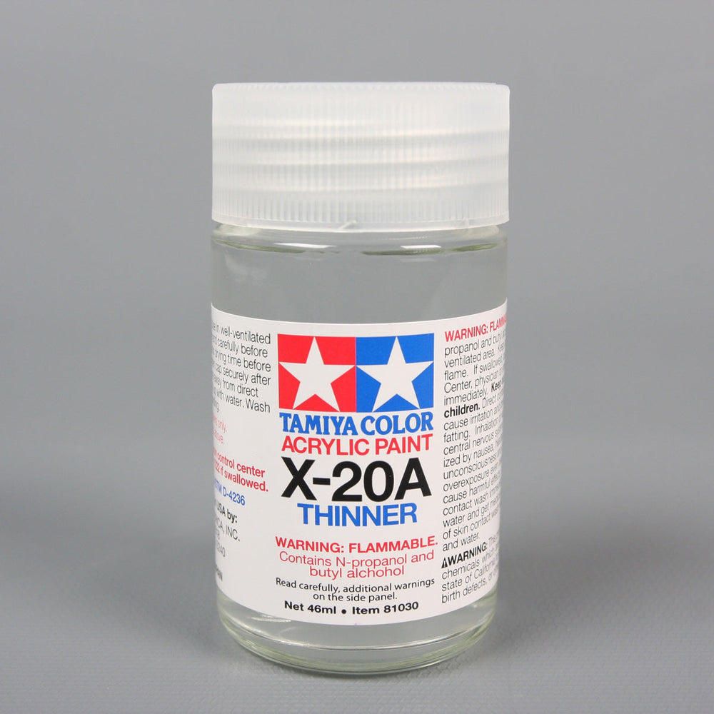 Tamiya Acrylic/Poly Paint Thinner X-20A 46ml (ONLINE ORDER ONLY)