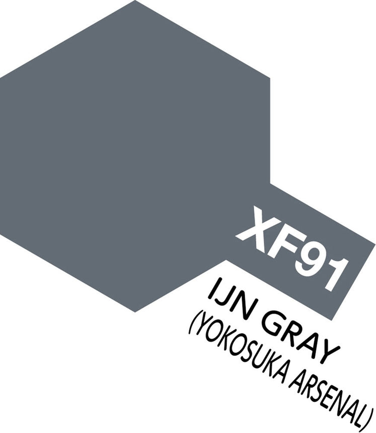 Tamiya Acrylic Mini XF-91 IJN Gray Paint 10ml Bottle (ONLINE ORDER ONLY)