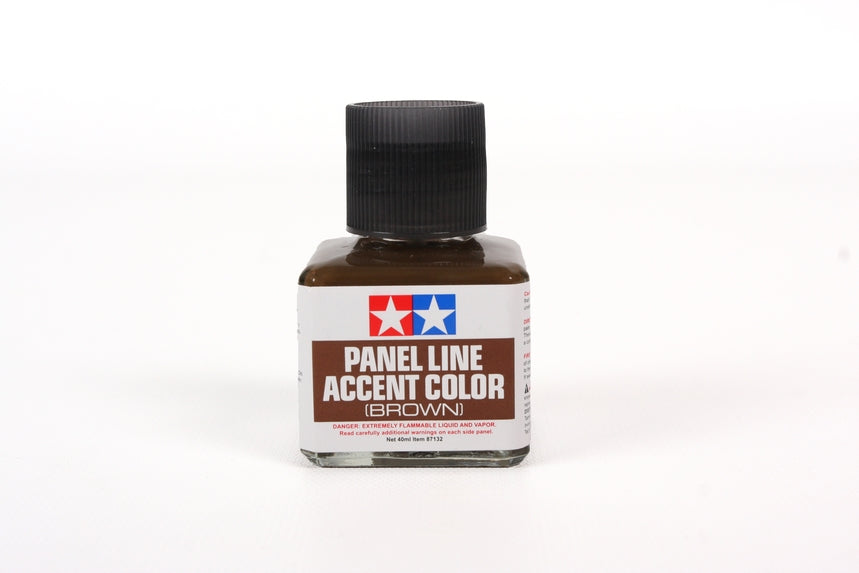 Tamiya Panel Line Accent Color Brown Paint 40ml Bottle (ONLINE ORDER ONLY)