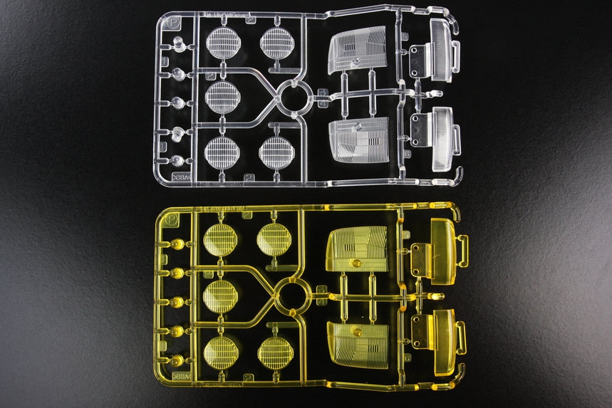 Tamiya RC P Parts: 58372 (Ford F350 High-Lift) Clear / Clear Yellow (ONLINE ORDER ONLY)