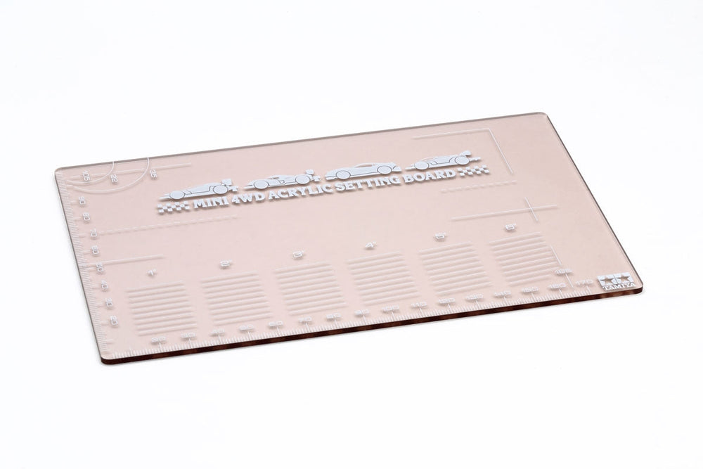 Tamiya Mini 4WD Acrylic Setting Board (Smoke) (ONLINE ORDER ONLY)