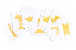 Tangram Puzzle - two sets with 65 challenge cards (Online Order Only)