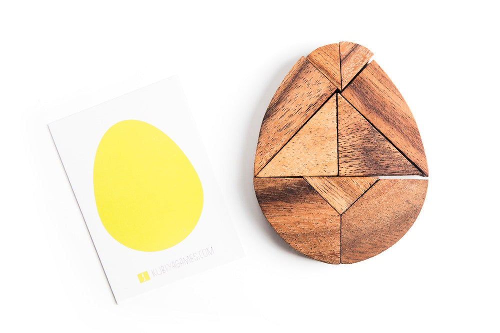 Egg Tangram - two sets with 55 challenge cards (Online Order Only)