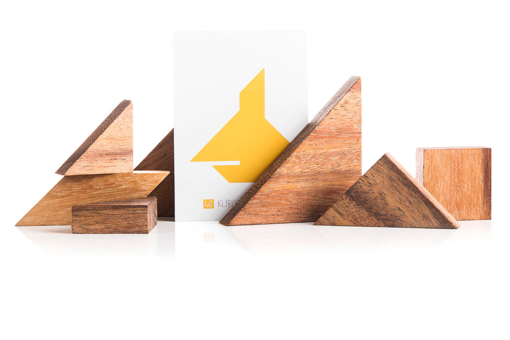 Tangram Puzzle - two sets with 65 challenge cards (Online Order Only)