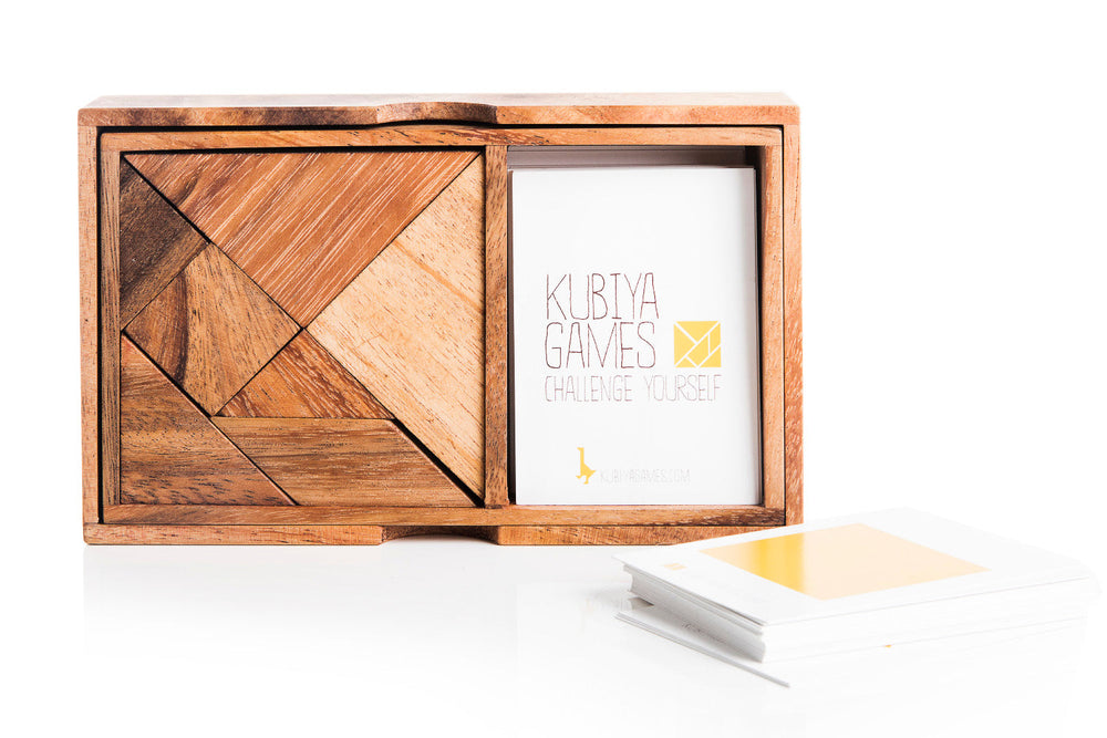 Tangram Puzzle - two sets with 65 challenge cards (Online Order Only)