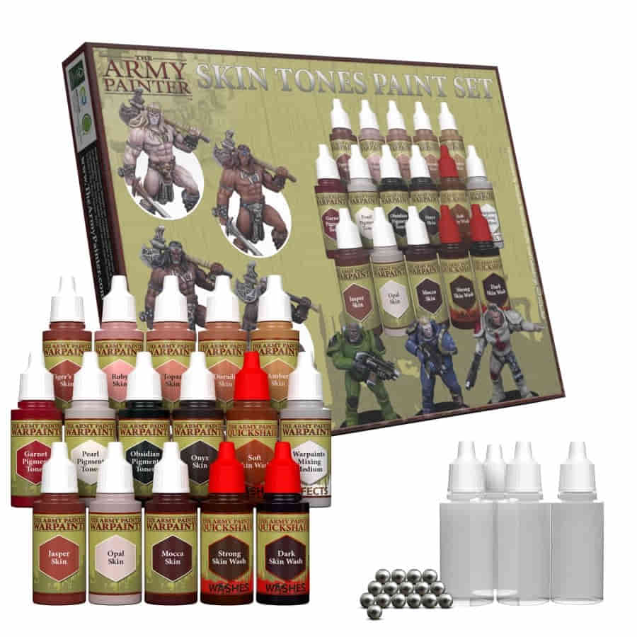Army Painter Warpaints: Skin Tones Paint Set (ONLINE ORDER ONLY)