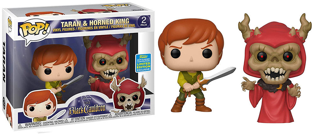 Taran & Horned King (The Black Cauldron) 2-pk - 2019 Summer Convention Exclusive (Online Order Only)