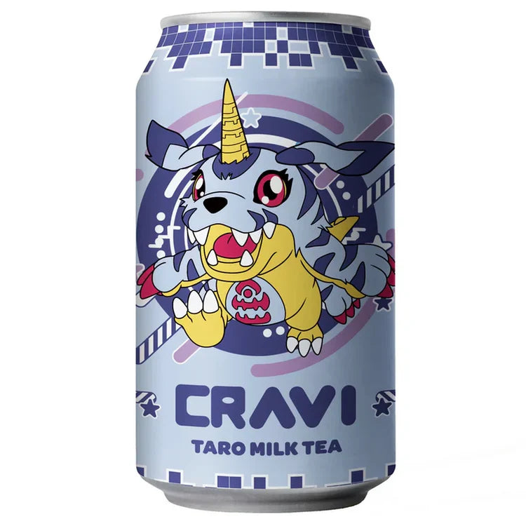Cravi Taro Milk Tea (10.65oz) (Taiwan) (ONLINE ORDER ONLY)
