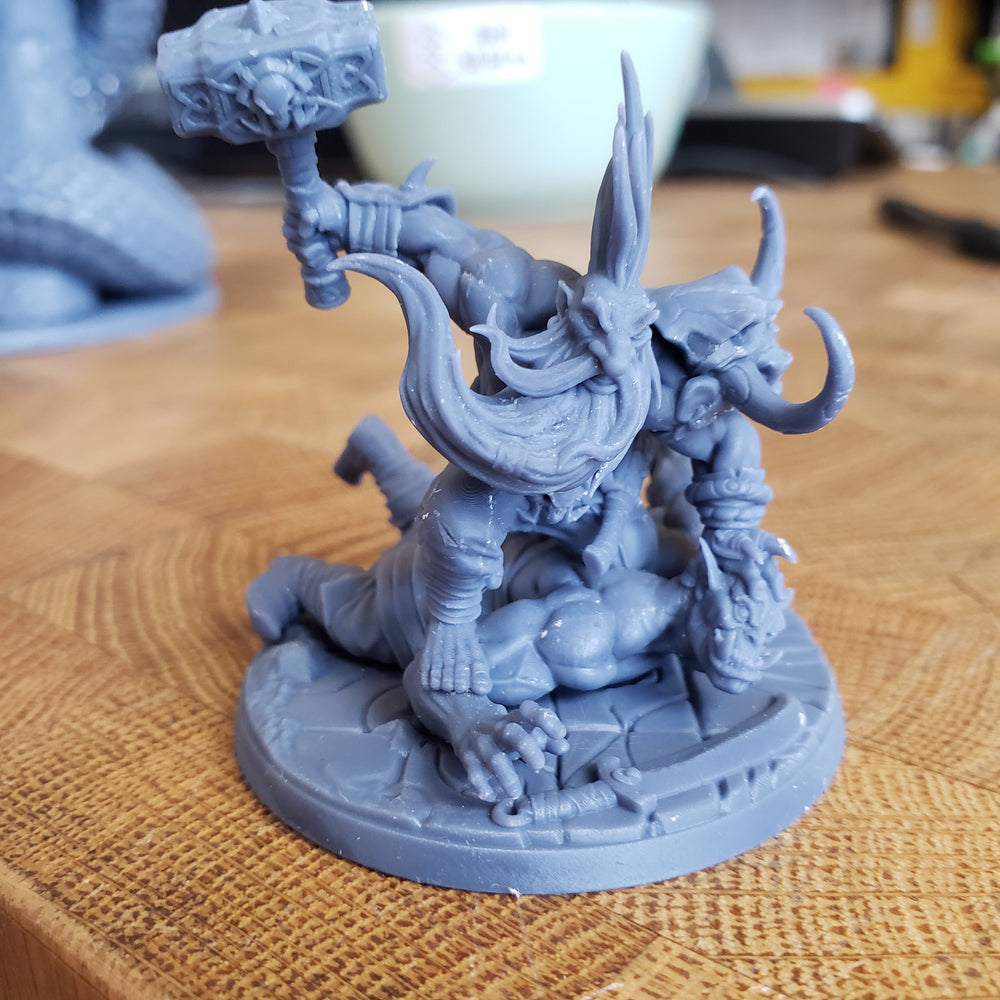 Tarum Bloodhammer (Male Dwarf Berserker) (Online Order Only)