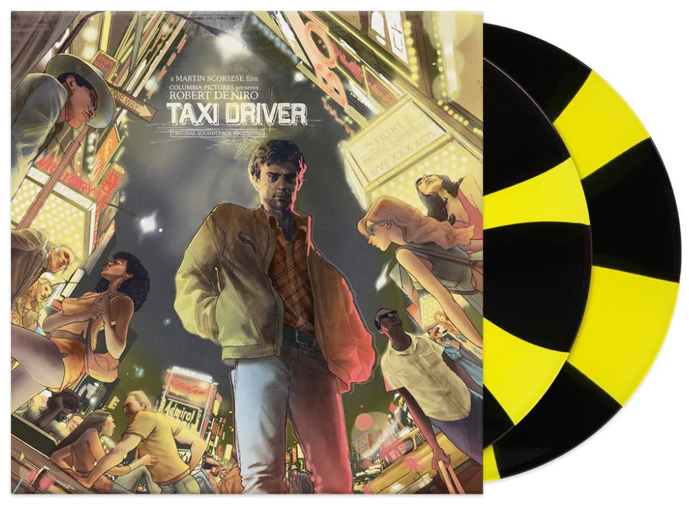 Bernard Herrmann - Taxi Driver Original Soundtrack Recording (2LP, Yellow/Black Pinwheel, 180g) [Vinyl] (ONLINE ORDER ONLY)