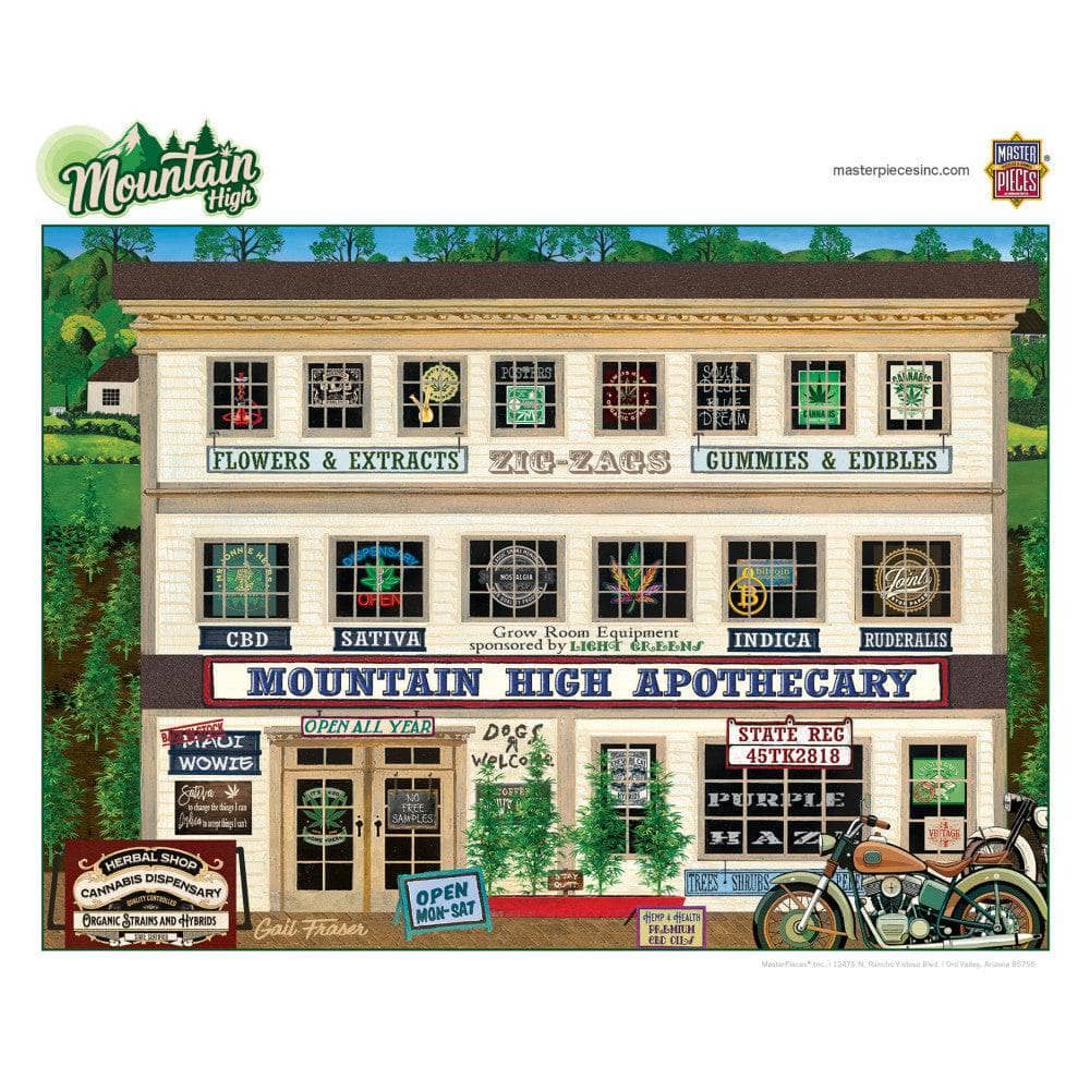 Mountain High 1000 Piece Jigsaw Puzzle (ONLINE ORDER ONLY)